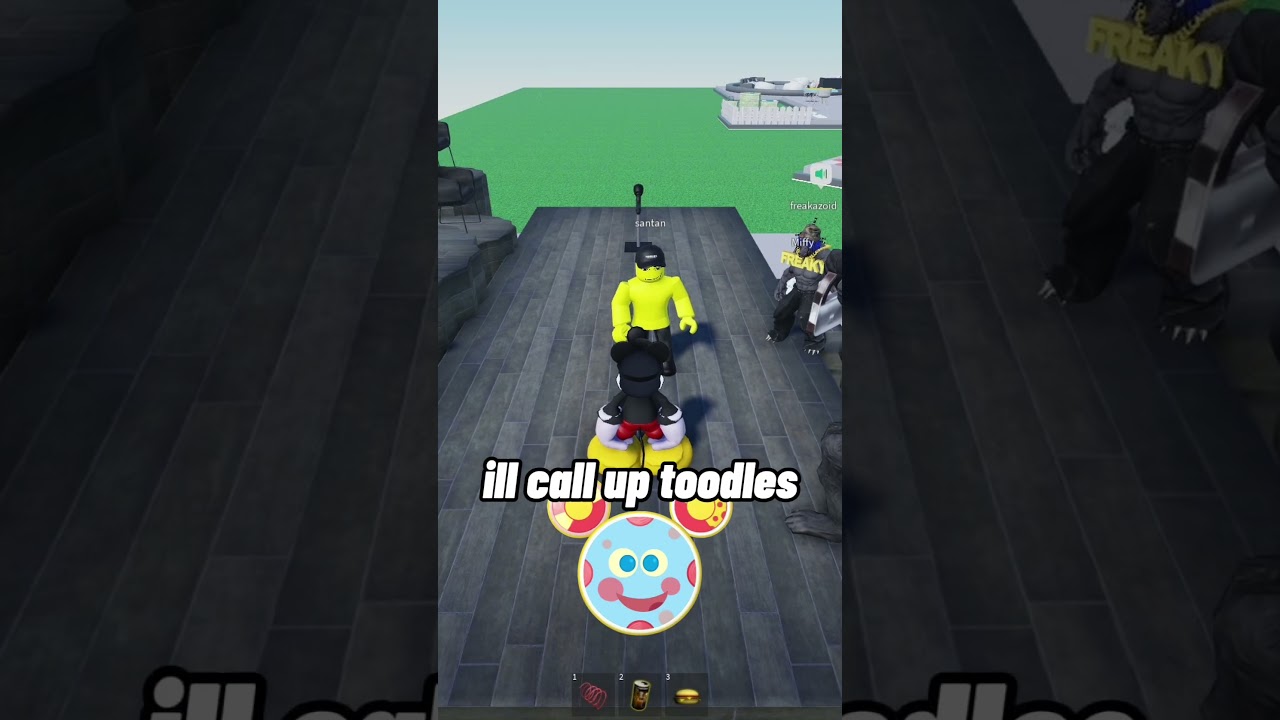 MICKEY does a RAP BATTLE 🎤 🔥 #roblox #funny