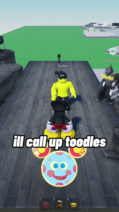 MICKEY does a RAP BATTLE 🎤 🔥 #roblox #funny