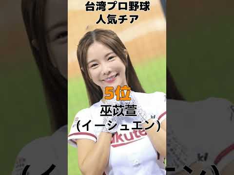 台湾プロ野球の人気チアをランキング【2023年台湾メディア発表】