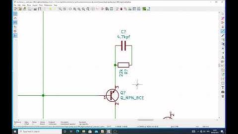 kicad schematic capture