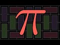 How pi emerges from arranging dominos