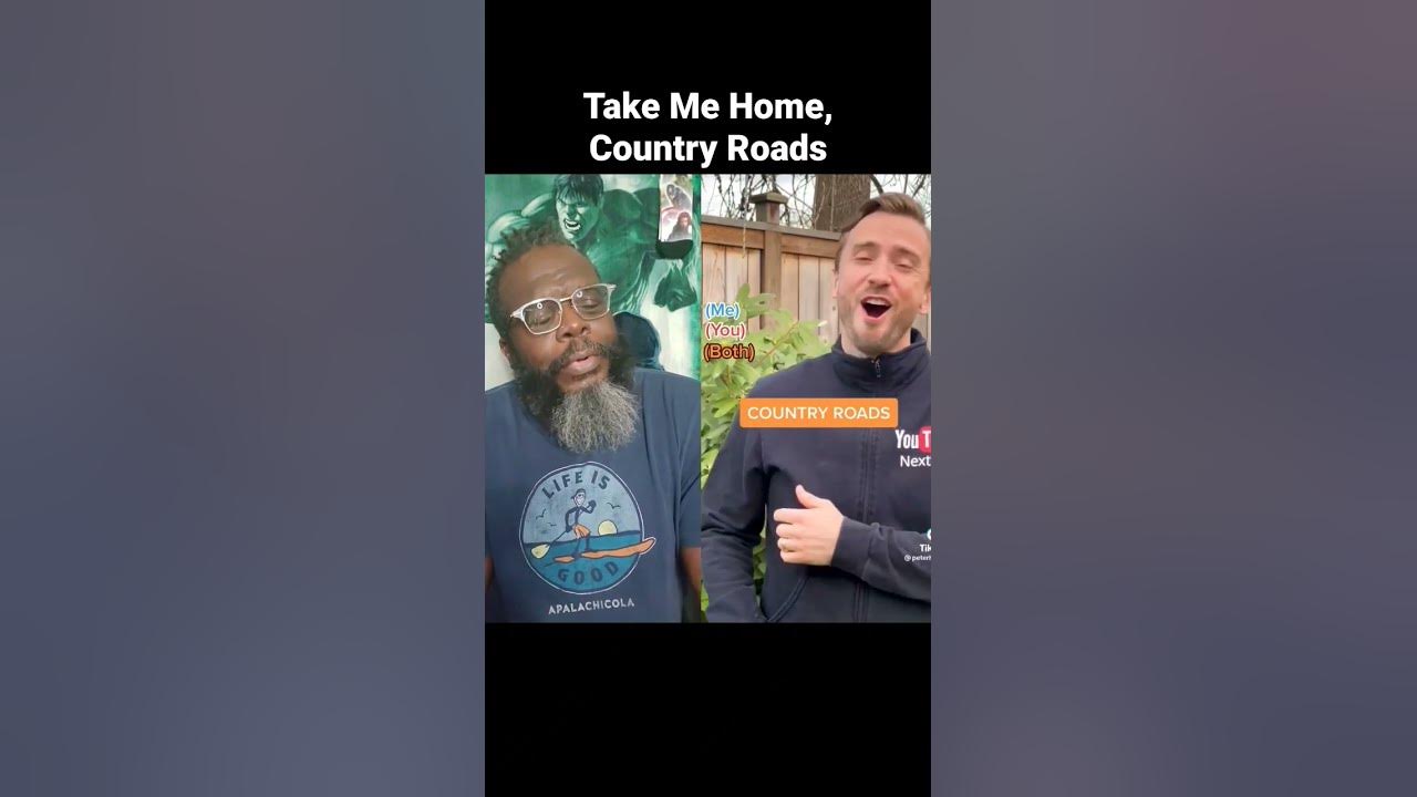 TAKE ME HOME COUNTRY ROADS by John Denver with @PeterHollens TAKE ME HOME COUNTRY ROADS by John Denver with @PeterHollens