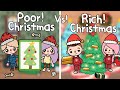 Poor Vs Rich Christmas..! 🎄🏚💸👀| Toca Life World 🌎คริสต์มาส จนVs รวยl Toca Boca , Toca story