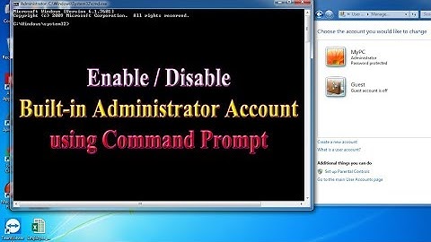How To Show/Hide Built-in Administrator Account in Windows 7/8/10 🔥🔥🔥