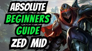 Absolute Beginners Guide to Zed Mid | League of Legends | Season 13