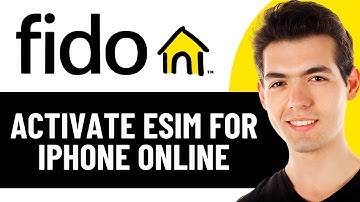 HOW TO ACTIVATE FIDO ESIM FOR IPHONE ONLINE 2025! (FULL GUIDE)