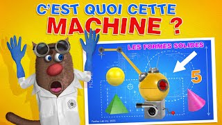 Foufou - Les formes solides pour les enfants (Learn Solid Geometric Shapes for Kids - Serie 05) 4k