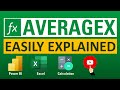 How to use AVERAGEX | Microsoft | Power BI | Desktop | DAX | Functions | Tutorial | Course