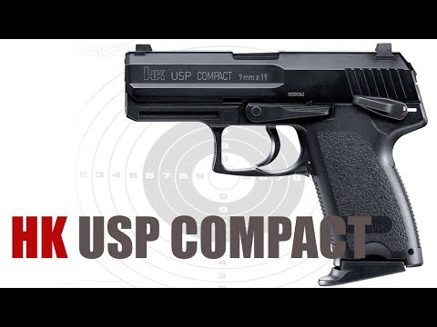 Pistola Airsoft H&K USP Compact Gas