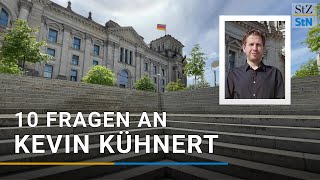 10 Fragen an Kevin Kühnert (SPD): Olaf Scholz, Umfragetief, GroKO | Bundestagswahl