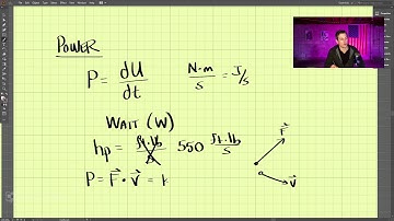 Dynamics - Chapter 14 (5 of 5): Power & Mechanical Efficiency