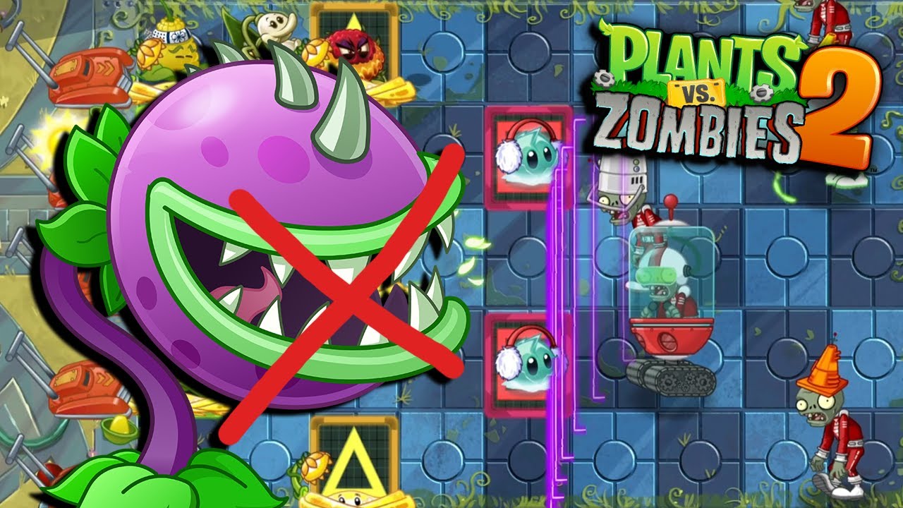 RETO JUGAR CON PLANTAS SIN BOCA - Plantas Vs Zombies 2 - YouTube