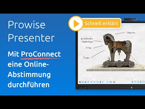 Digitaler Unterricht: So führen Sie mit ProConnect eine Online-Abstimmung unter Ihren Schülern durch