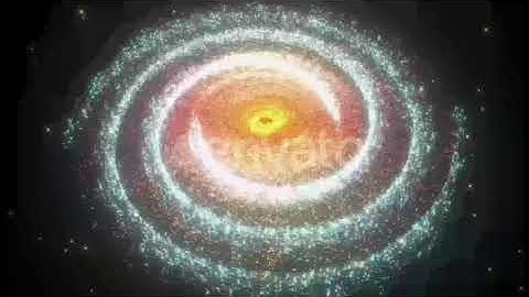 Glowing particles and milky way galaxy,explosive sparks. | Motion Graphics - Envato elements