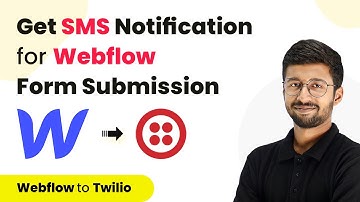 How to Get SMS Notification for Webflow Form Submission - Webflow Twilio Integration