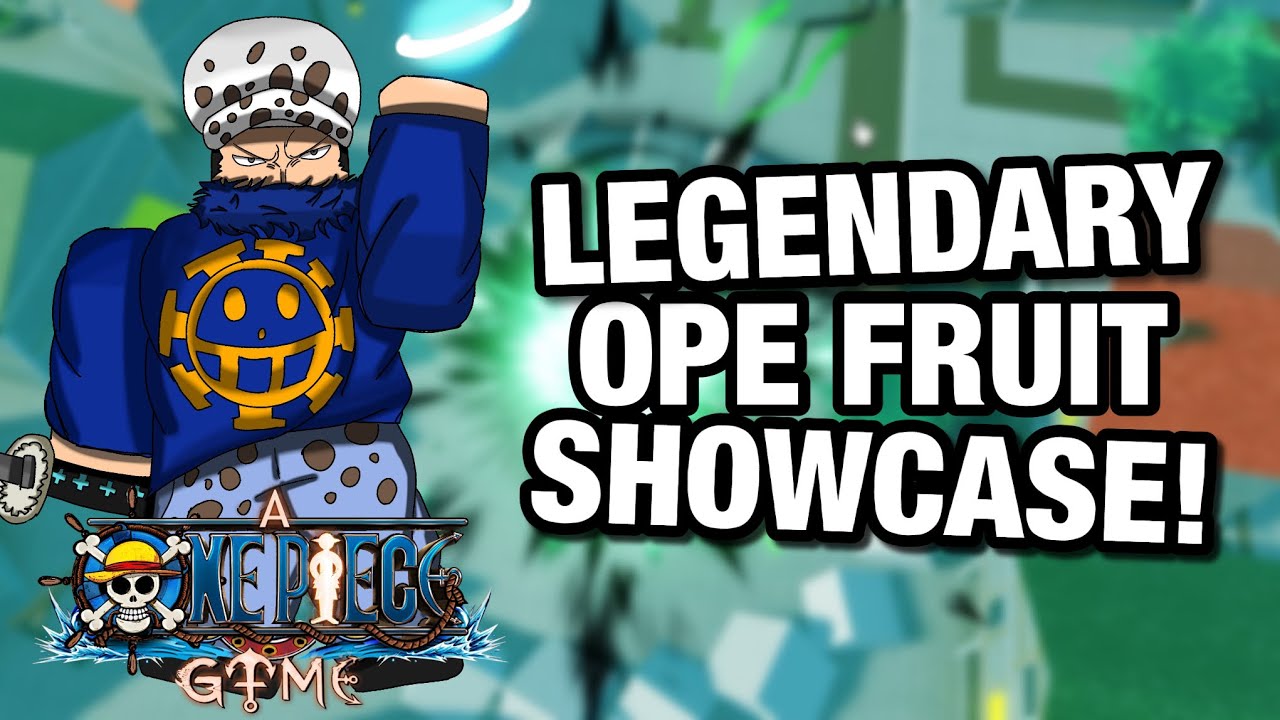 AOPG] FRUTA OPE OPE NO MI : SHOWCASE Y COMO CONSEGUIRLA En A One Piece Game  (Roblox One piece) 