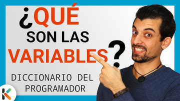 🅰️ ¿QUÉ son las VARIABLES en PROGRAMACIÓN? [Diccionario del PROGRAMADOR]