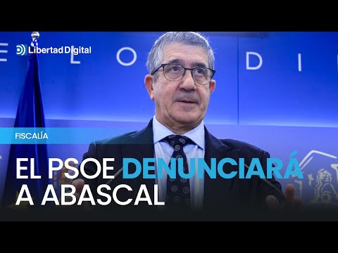 El PSOE denunciará a Abascal ante la Fiscalía por sus declaraciones contra Sánchez