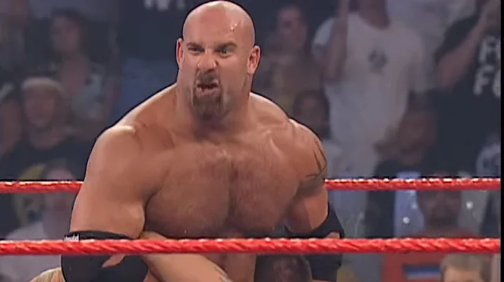 Goldberg hits Randy Orton with the Jackhammer: Raw...