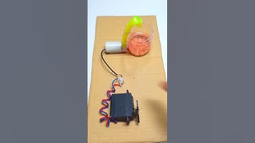 How to run water pump with dc gear motor - DC Motor #shorts #tech #dcmotor