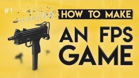 How To Make An FPS Game In Unity Episode 2 Crouching and Footsteps