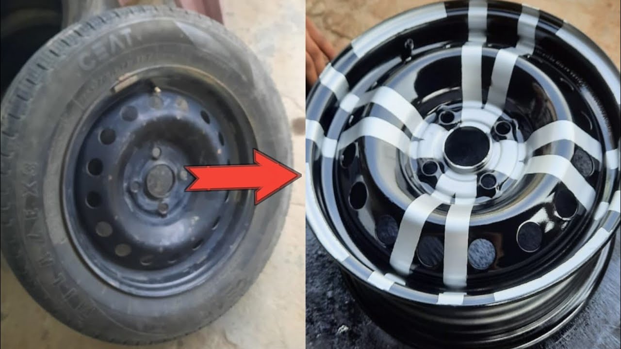 Toyota liva car modify alloy wheels 😍 YouTube