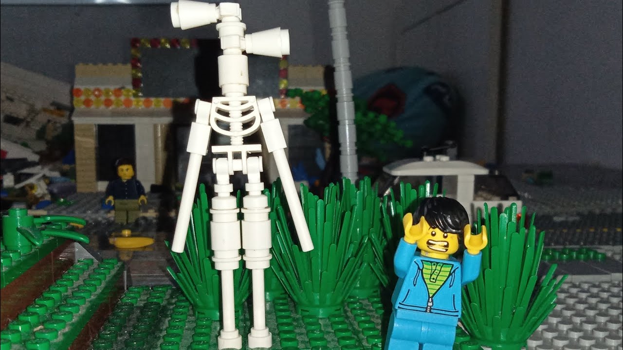 Lego Siren head 1: the Return of siren head (horror stop-Motion) - YouTube