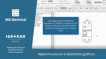 SEE Electrical: Hipervínculos en elementos gráficos