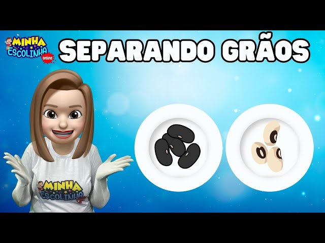 Separando Grãos G2 - Educação Infantil - Videos Educativos - Atividades para Crianças