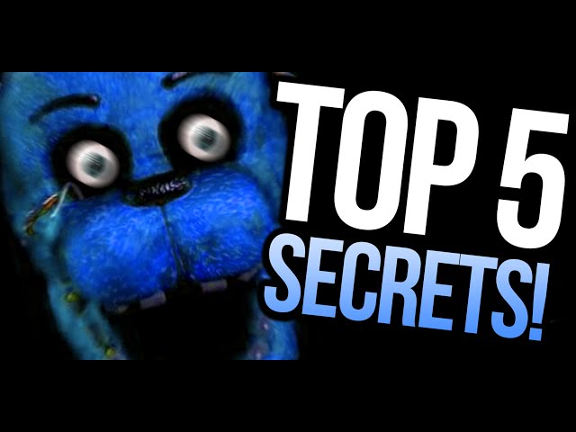 10 Secrets Hidden In Five Nights At Freddy's 3