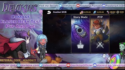 Devikins COMBAT CLOSED BETA TEST - PVP AND PVE