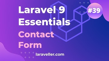 #39 Create Contact Form | Laravel 9 Essentials | Laravel 9 Tutorial