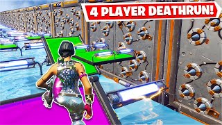 I found a 50 LEVEL Deathrun Race w\/NEW Jumps... (Fortnite Creative)