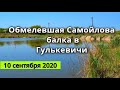 Обмелевшая река Самойлова Балка в Гулькевичи Засуха на Кубани  10 сентября 2020