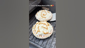 Only Cheese Pizza😳❤️ at just ₹70/- #shorts #pizza #indianstreetfood