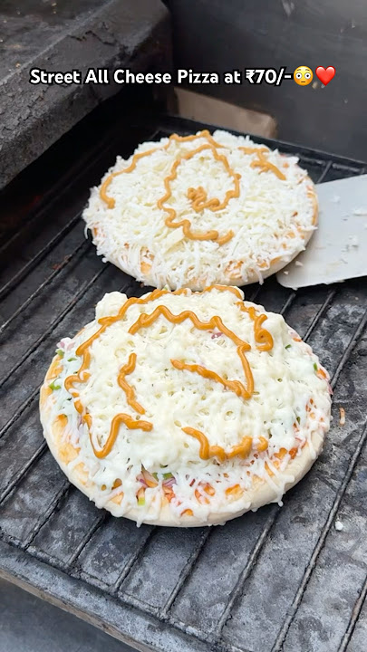 Only Cheese Pizza😳❤️ at just ₹70/- #shorts #pizza #indianstreetfood