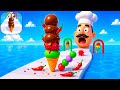 STACKY ICE CREAM - Satisfying Mobile Gameplay Walkthrough (Android,iOS) Latest Update All Level Play