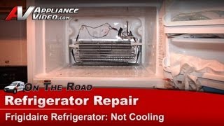 Frigidaire Refrigerator Repair  Not Cooling  Thermostat