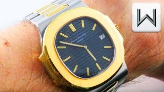 Patek Philippe Nautilus Jumbo: Original Monobloc 3700  (3700/11) Luxury Watch Review