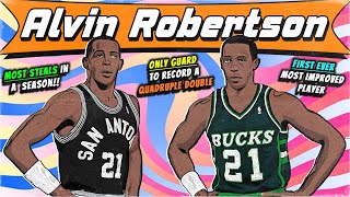 Alvin Robertson: The FORGOTTEN DEFENSIVE STAR lost between George Gervin and David Robinson | FPP