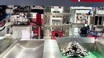 JH 09B CGFully Automatic Dual-Sided Crimping and Insertion Machine with Intermediate Tubing