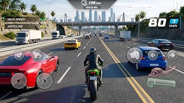 Motor Speed Traffic 3D Mobile Offline Games HD Android Gameplay 2025