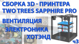 Сборка 3D-принтера TWO TREES SAPPHIRE PRO ч3