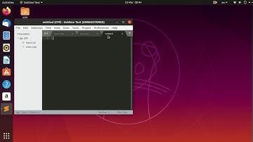 Setting Up Sublime Text 3 For Basic Competitive Programming