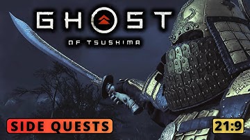 Ghost of Tsushima | Full game | Side tales | 21:9 - No commentary