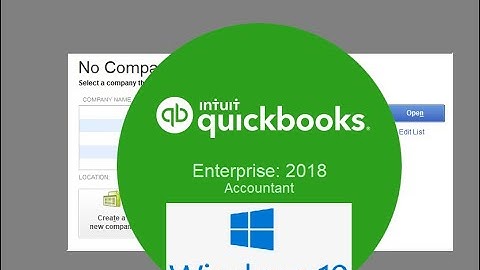 How to Install Intuit QuickBooks Enterprise Solutions 18.0