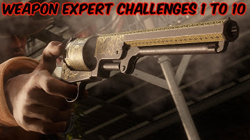 Weapon Expert Challenges 1 to 10 Rdr2