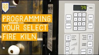 PROGRAMMING A KILN FOR BEGINNERS!!!!! // AMACO Classroom Kiln Basics