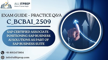 C_BCBAI_2509 Sample Questions & Answers | SAP Business AI Solutions Overview