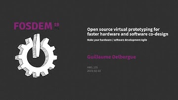 Open source virtual prototyping for faster hardware and software co-design